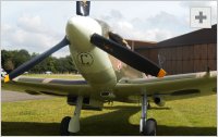 Spitfire front view photo