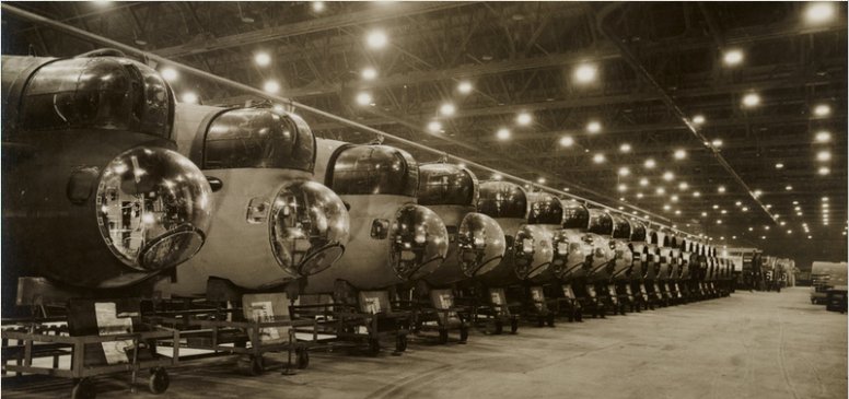 Lancaster fuselage assembly