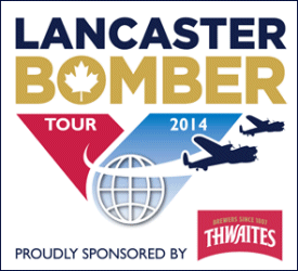Lancaster bomber tour 2014