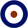 Royal Flying Corps with white outline (1916 – 1918) roundel