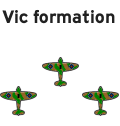 RAF Vic formation