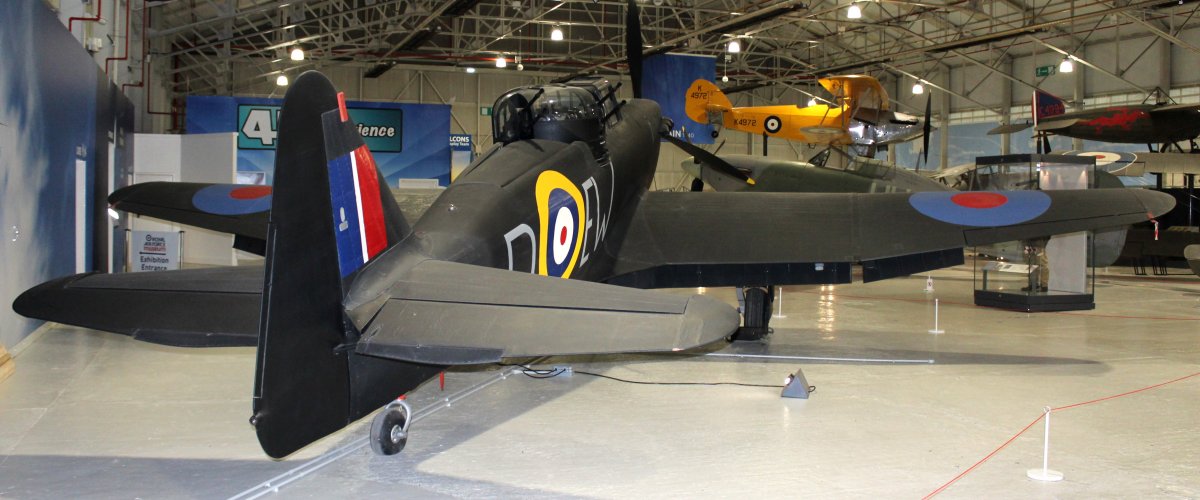 Defiant Mk I at the Royal Air Force Museum, Midlands