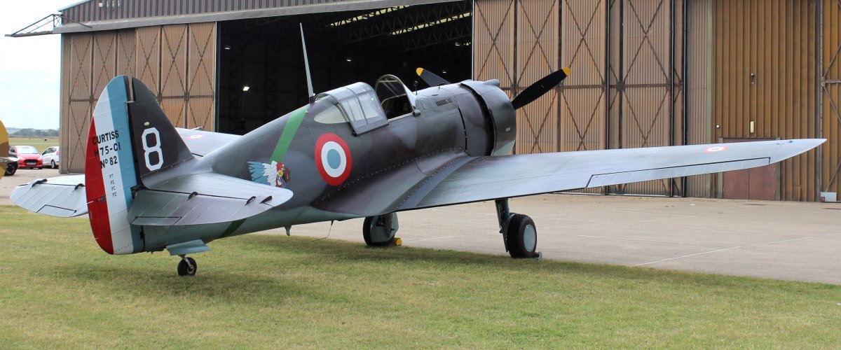 Hawk 75A-1 at the Imperial War Museum, Duxford
