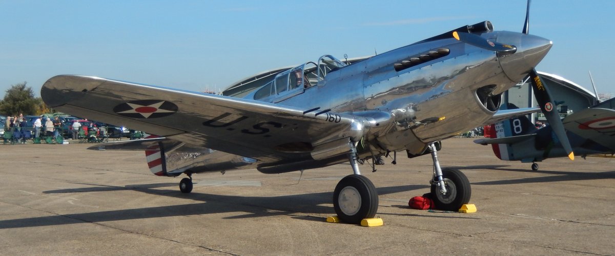 P-40C at the Imperial War Musem, Duxford