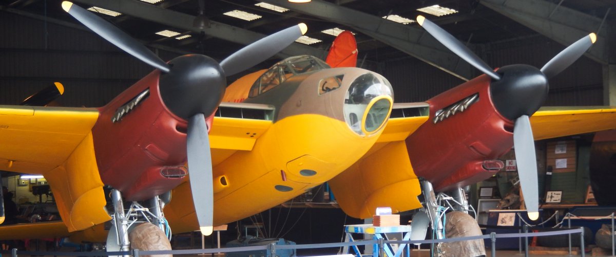 Prototype at the de Havilland Aircraft Museum