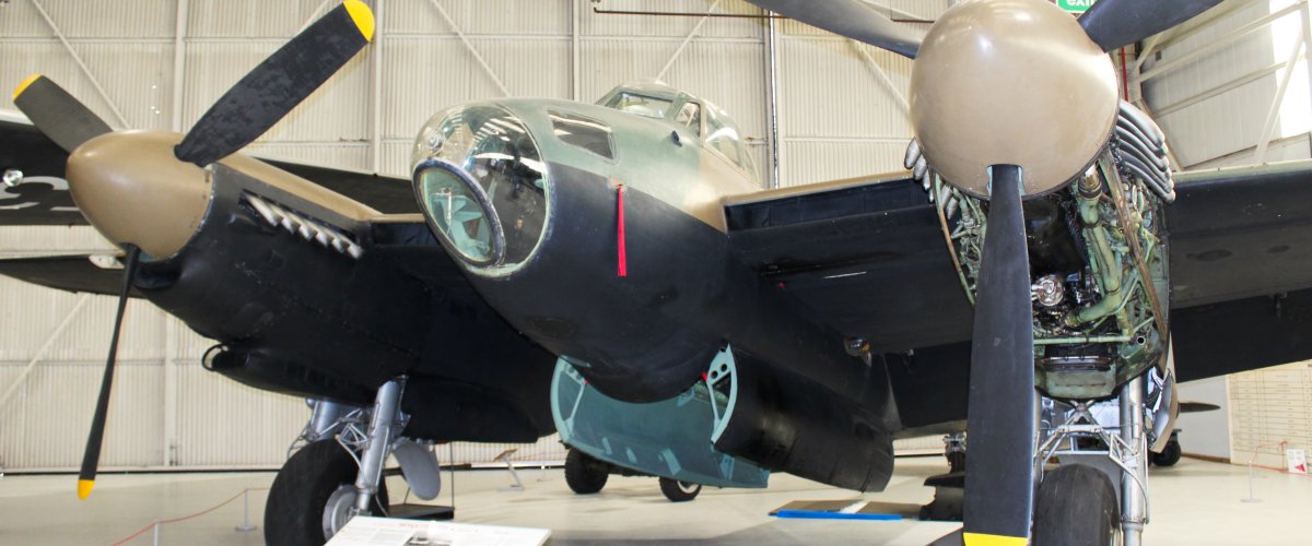 Mosquito B. Mk 35 at the Royal Air Force Museum, Midlands