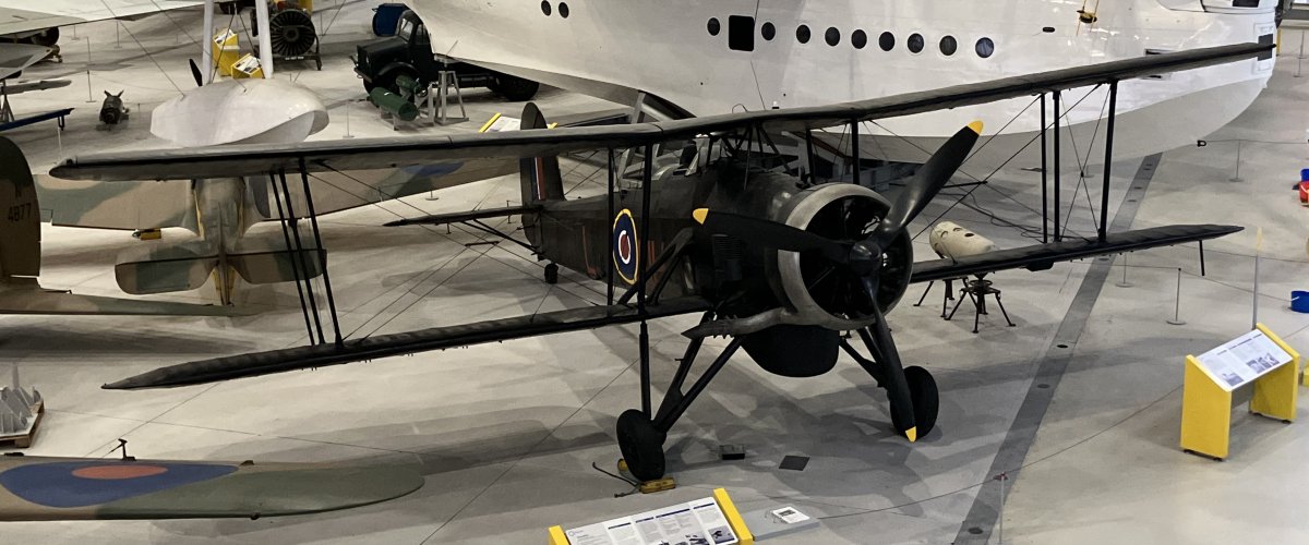 Swordfish Mk III at the Imperial War Museum, Duxford