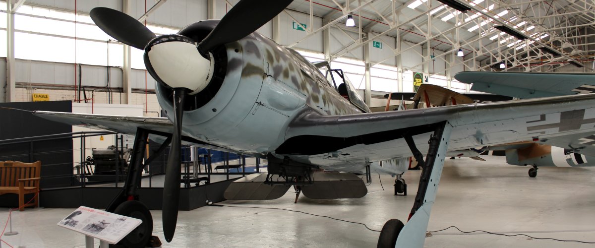 Fw 190 A-8 at the Royal Air Force Museum, Midlands
