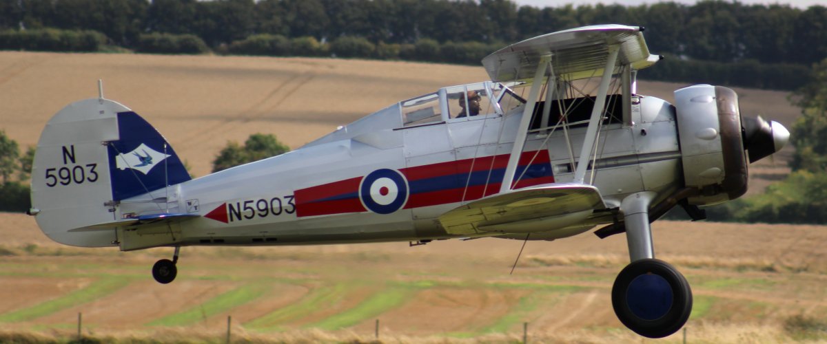 Gladiator Mk II at the Imperial War Museum, Duxford