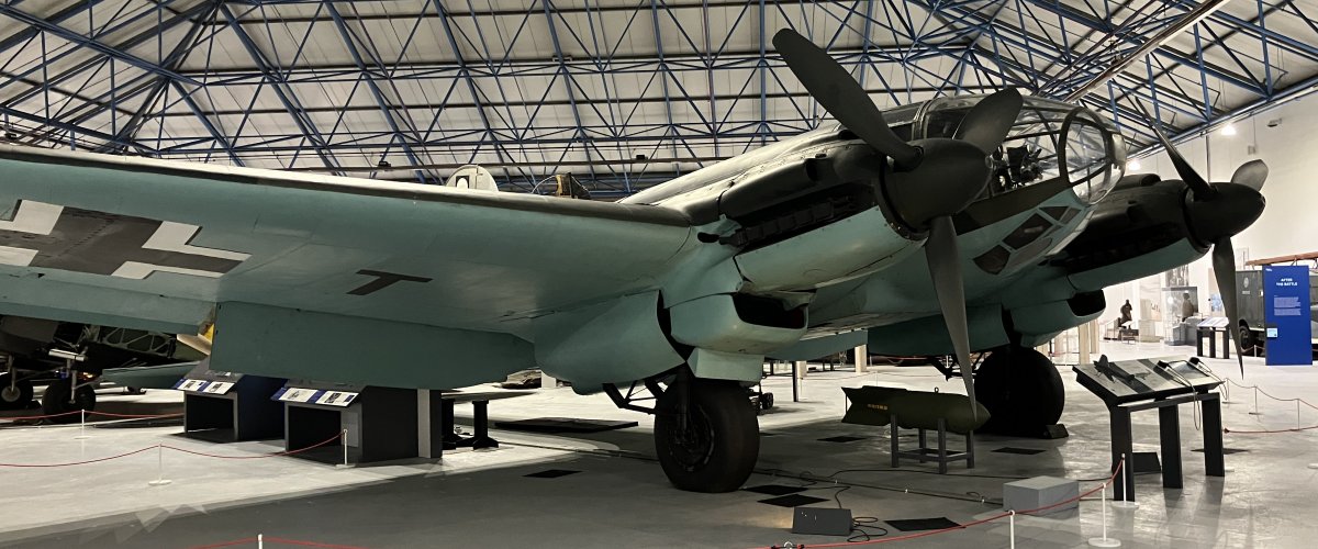 He 111-H20 at the Royal Air Force Museum, London