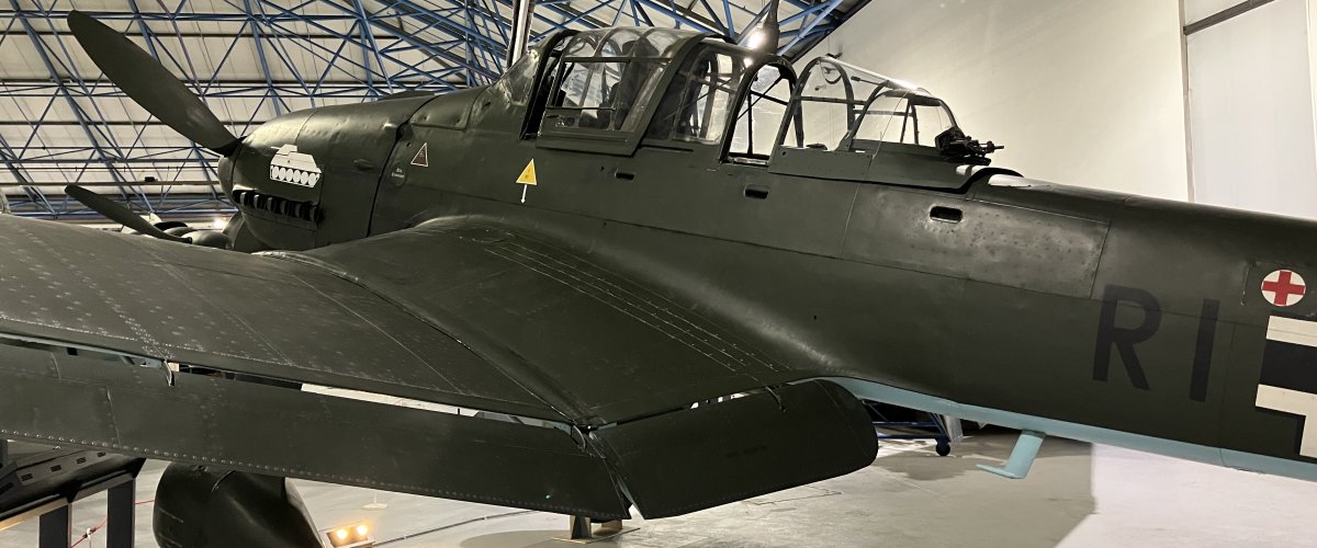 Ju 87 G-2 at the Royal Air Force Museum, London