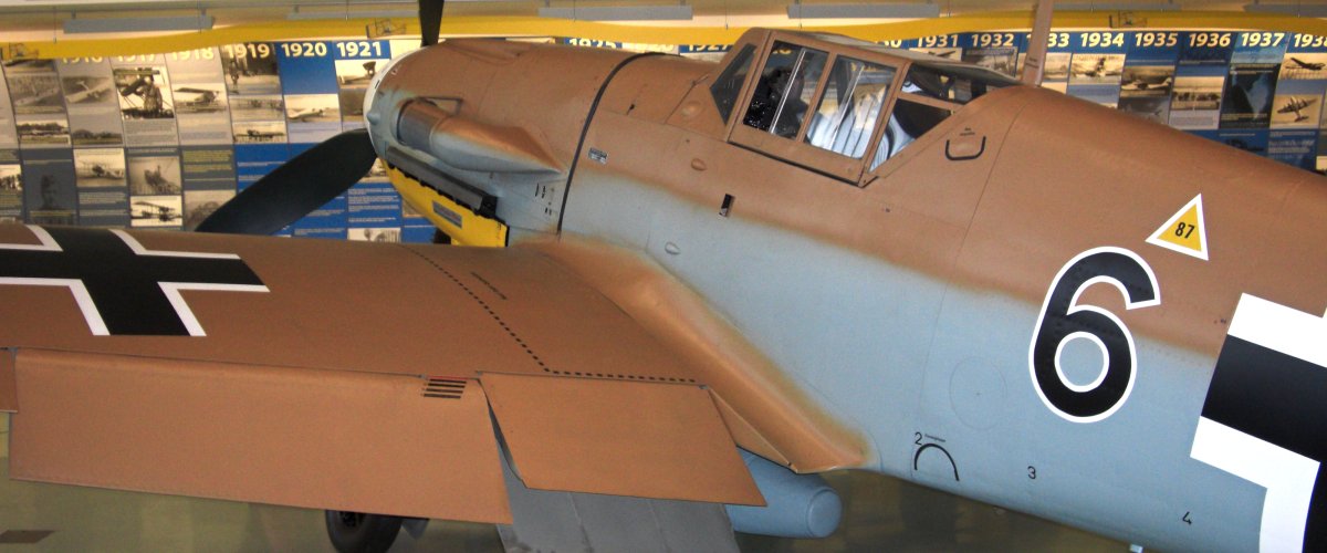 Bf 109G-2 at the Royal Air Force Museum, London