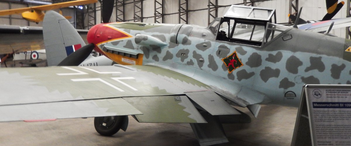 Bf 109G-6 at the Yorkshire Air Museum