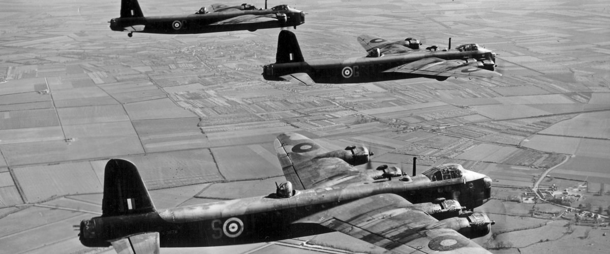 Three Short Stirlings from a Operational Conversion Unit
