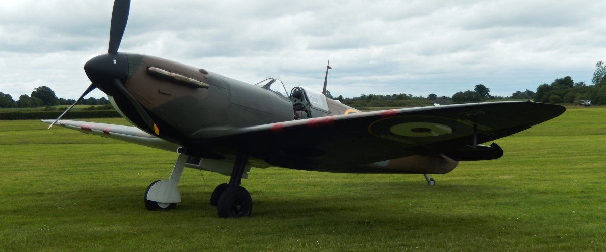 Spitfire Mk IA at Shuttleworth
