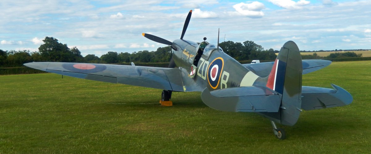 Spitfire Mk IX at Shuttleworth