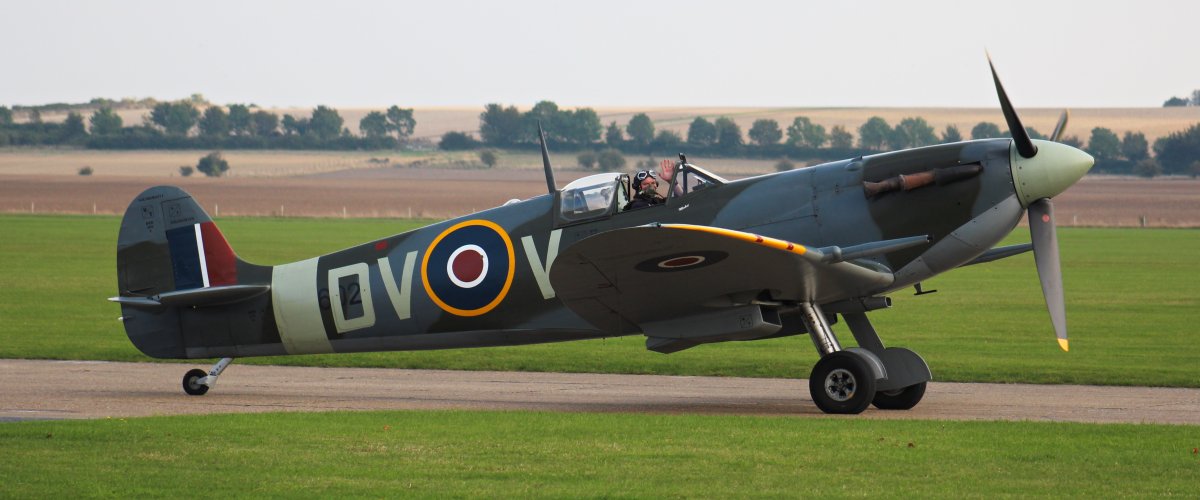 Spitfire Mk VB at the Imperial War Museum, Duxford