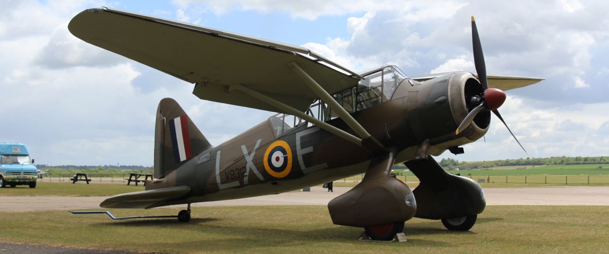 Lysander Mk IIIA at the Imperial War Museum, Duxford