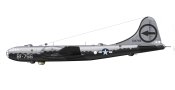 Boeing B-29 Superfortress side profile image