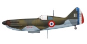 Dewoitine D.520 side profile image