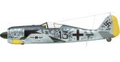 Focke-Wulf Fw 190 side profile image