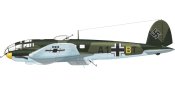 Heinkel He 111 side profile image