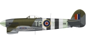 Hawker Typhoon side profile image